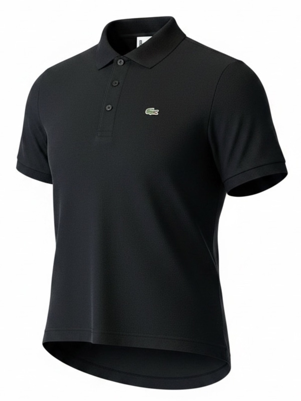 Lacoste Polo Shirt Boys Kids Size 8 Black